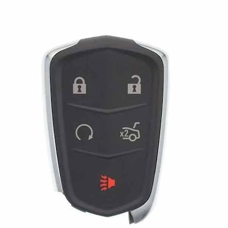 Keyless Factory KeylessFactory: CADILLAC 5 BUTTON SMART KEY HYQ2AB RSK-CAD-2AB-5